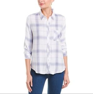 Rails Violet Cloud Wash Hunter Plaid Shirt